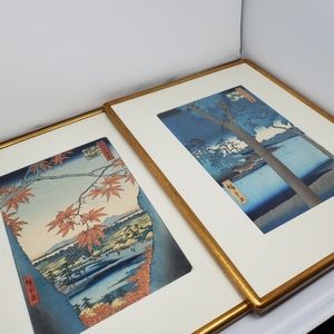 Utagawa Hiroshige Woodblock Art.